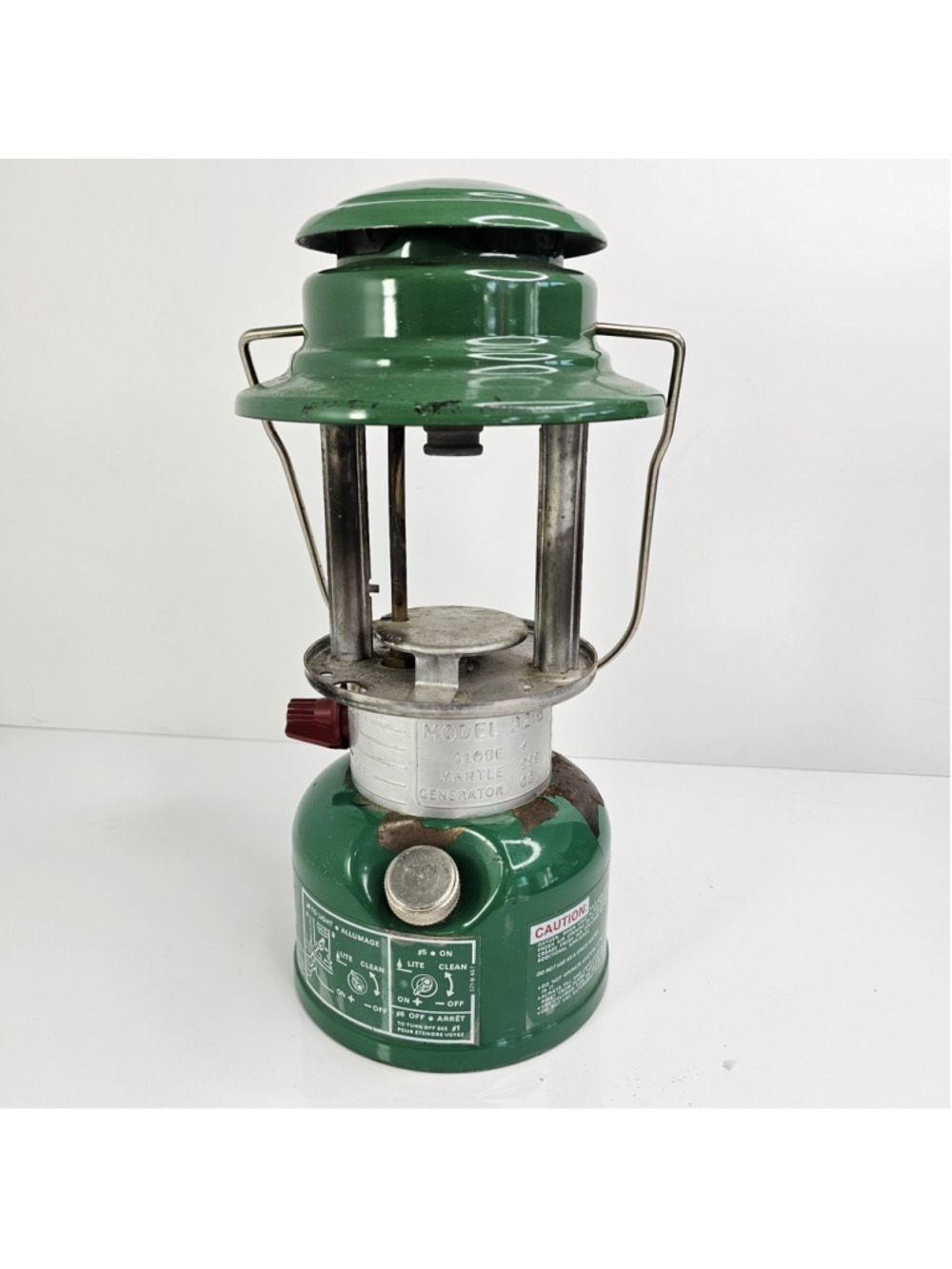 Vintage Coleman Easi-Lite Lantern 321B 2 1978 No Globe/Mantle Canada UNTESTED